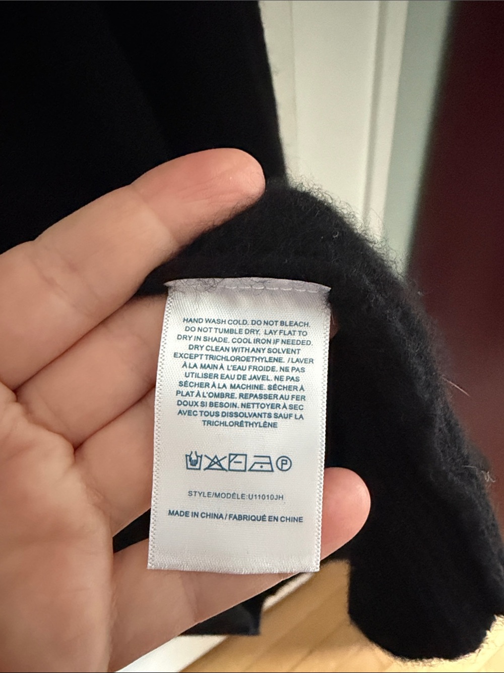 Guest in Residence • Black 100% Cashmere Sweater (Size XL) - Picture 3 of 6